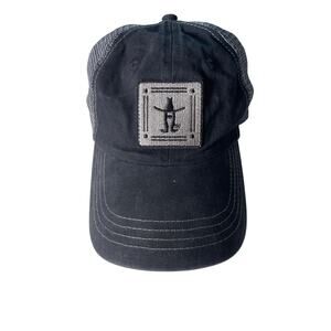 Houston Livestock Show & Rodeo Cap/Hat OS Black/Gray Snap Back Logo Howdy H